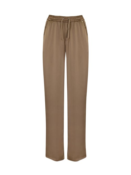 Pantaloni dritti in tessuto tecnico Sabbia Herno | PT000008D 125062000
